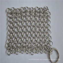 Durable Edelstahl Mesh Rechteck Chainmail Scrubber